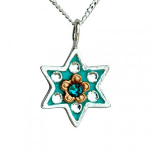 Star of David pendant by Ester Shahaf