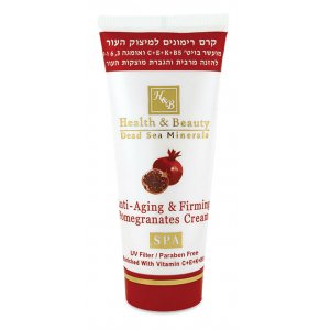 H&B Firming and Anti-Aging Pomegranate Cream with Active Dead Sea Minerals