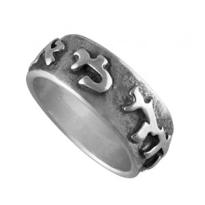 I am for my beloved - Silver Ring by Golan Studio