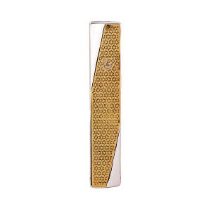 Yair Emanuel Mezuzah Case, Geometric Style and Stars of David - Choice of Colors