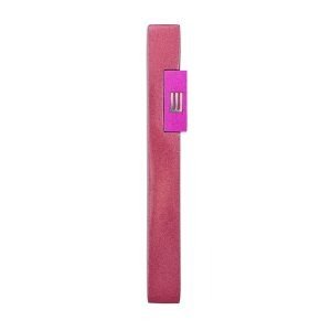 Yair Emanuel Mezuzah Case With Shin Letter in Rectangle Pop Out - Maroon