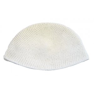 White Frik Kippah