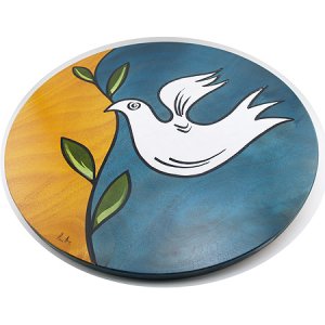 Lazy Susan Dove by Kakadu Art