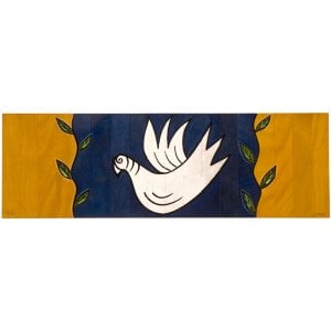 Table Runner Dove by Kakadu Art