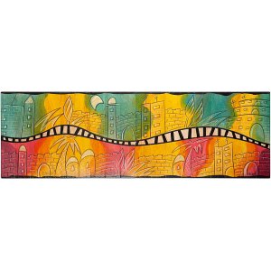 Table Runner O Jerusalem by Kakadu Art