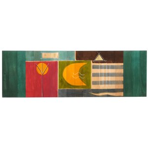 Table Runner Yellow Moon by Kakadu Art