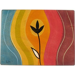 Rectangular Placemat Sunset by Kakadu Art