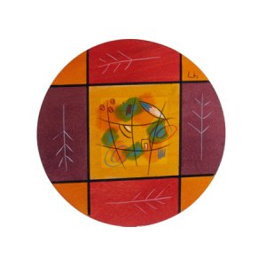 Round Placemat Dream Field by Kakadu Art