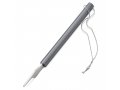 Adi Sidler Contemporary Style Torah Pointer with Etched Hebrew Words- Gray