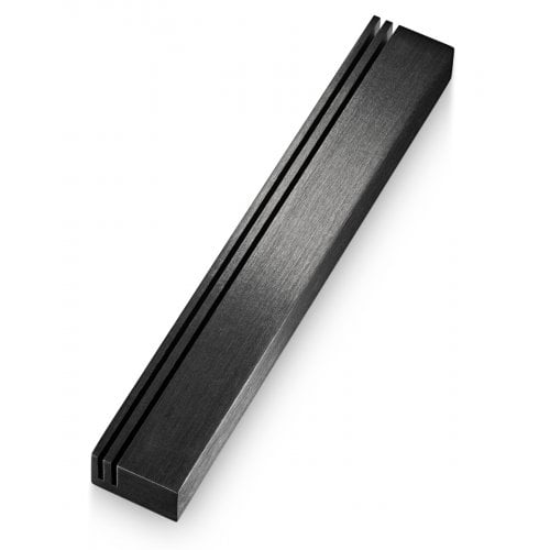 Adi Sidler Laser Cut Vertical Tracks Mezuzah Case - Black