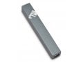 Adi Sidler Mini Mezuzah Case, Three Lettered Hebrew Divine Name - Gray