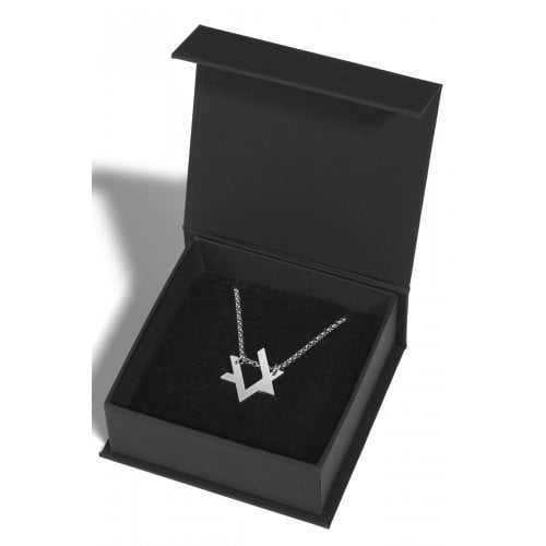 Adi Sidler Stainless Steel Necklace  Contemporary Style Star of David