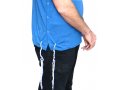 Adult Denim Blue T-Shirt with Tzitzit