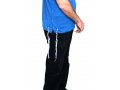 Adult Denim Blue T-Shirt with Tzitzit