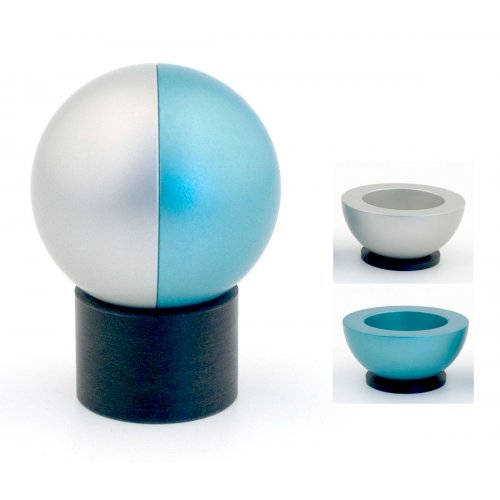 Agayof Aluminum Traveling Candlesticks Ball Series - Teal