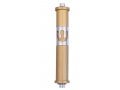 Agayof Cylinder Mezuza Case with Curving Shin, in Light Colors - 6 Inches Height