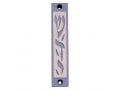 Agayof Mezuzah Case with Letters of Divine Name in Light Colors - 4 Inches Height