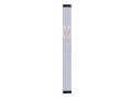 Agayof Mezuzah Case with Shin of Three Leaves, Light Colors - 7 Inches Height