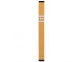 Agayof Pillar Mezuzah Case with Curving Shin, Light Colors - 6 Inches Height