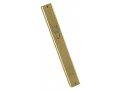 Aluminum Weather-proof Classic Mezuzah Case - Gold