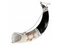 Anointing Sterling Silver Yemenite Shofar - Star of David