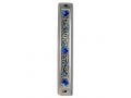 Art Nouveau Mezuzah Case with Stones 1 in stock