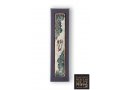 Art in Clay Handmade Ceramic Mezuzah Case - Pomegranate Design