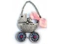 Baby Carriage with Jewish Blessing for a New Baby