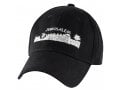 Black Baseball Cap - Silver Jerusalem Image