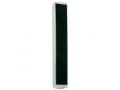 Black Polyresin Mezuzah Case, Gold Arrival & Departure Blessing - For 12 cm Scroll