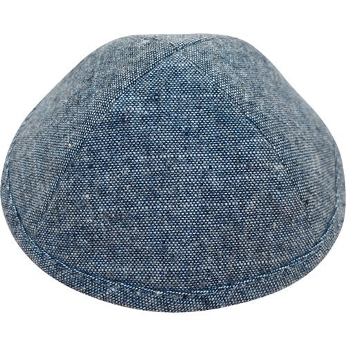 Blue Fabric Kippah