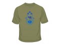 Blue Hamsa Chai Good Luck T-Shirt