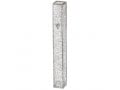 Clear Plastic Mezuzah Case, Light Silver Speckles  Option: 10 or 12 cm Scroll