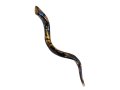 Collectors Hand Painted Yemenite Shofar - Menorah