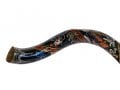 Collectors Hand Painted Yemenite Shofar - Oriental