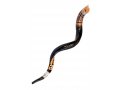 Collectors Hand Painted Yemenite Shofar - Temple in Jerusalem