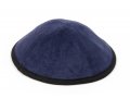 Corduroy Kippah with Attached Clip