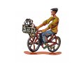 David Gerstein Free Standing Double Sided Bicycle Sculpture - Country Rider