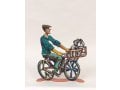 David Gerstein Free Standing Double Sided Bicycle Sculpture - Country Rider