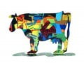 David Gerstein Free Standing Double Sided Steel Sculpture - Dora Cow