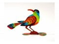 David Gerstein Free Standing Double Sided Steel Sculpture - Friendly Bird