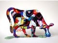 David Gerstein Free Standing Double Sided Steel Sculpture - Lola Cow