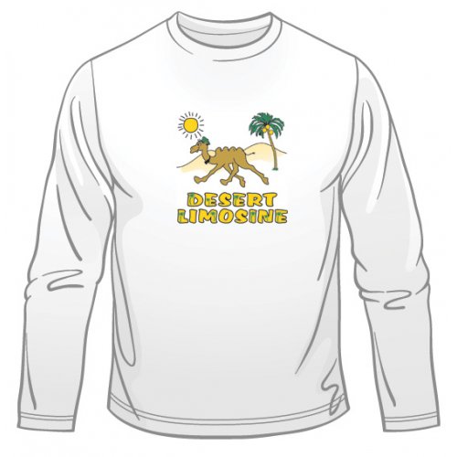 Desert Limousine Long Sleeved T-Shirt