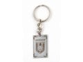 Dog Tag Key Ring, Framed Lion of Judah and 