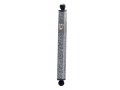 Dorit Judaica Aluminum Mezuzah Case - Gray Floral Design