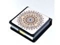 Dorit Judaica Decorative Memo Box, Mandala with Business Blessings - Hebrew