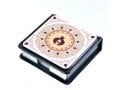 Dorit Judaica Decorative Memo Box, Pomegranate Mandala Design and Crystals