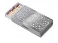 Dorit Judaica Large Matchbox Holder, Flowerburst Design and Shabbat Shalom