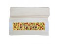 Dorit Judaica Netilat Yadayim Hand Towel - Pomegranates and Shabbat Shalom