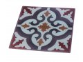 Dorit Judaica Tempered Glass Trivet with Arabesque Pomegranate Design